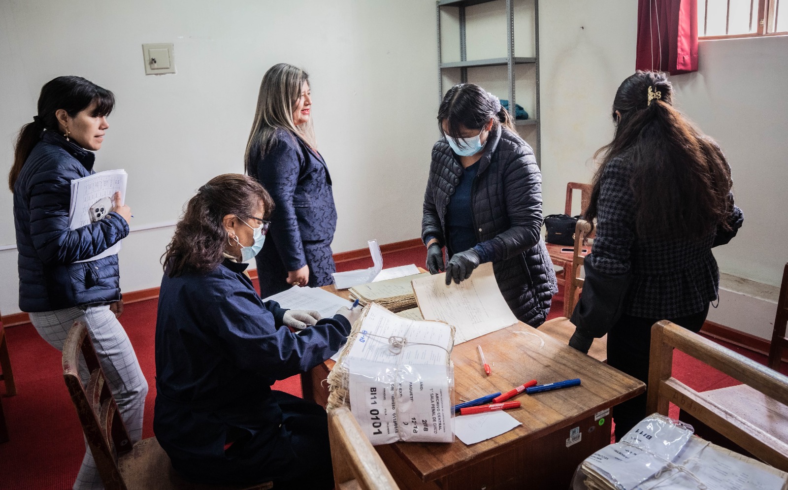 Corte de Cusco transfirió 40 metros lineales de expedientes históricos al Archivo Regional del Cusco