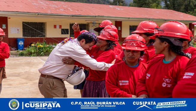 Municipalidad Distrital de Cusipata actΓΊa promoviendo la impulsiΓ³n de proyectos educativos en Tintinco