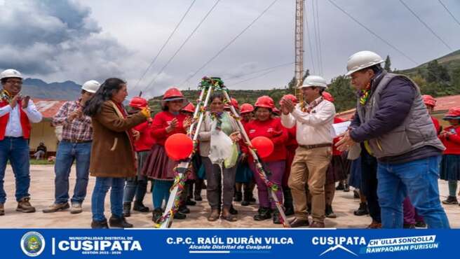 Municipalidad Distrital de Cusipata actΓΊa promoviendo la impulsiΓ³n de proyectos educativos en Tintinco