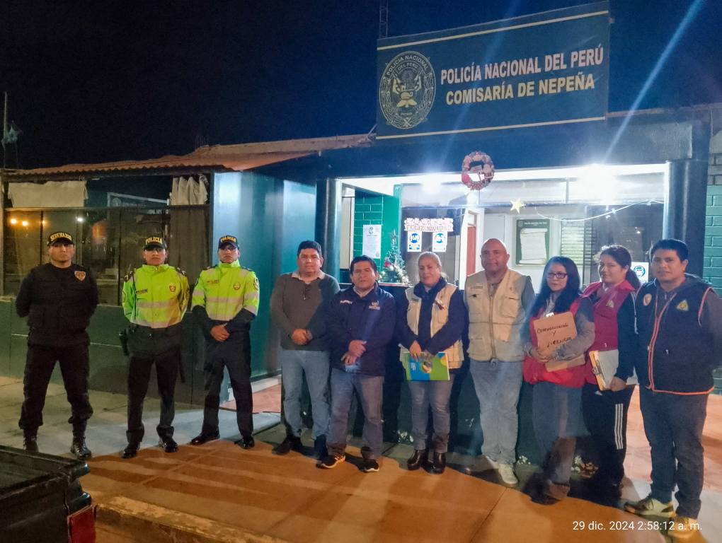 encargados del operativo
