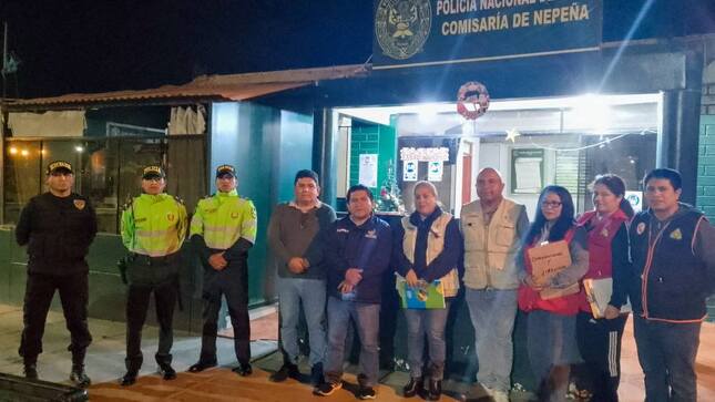 encargados del operativo