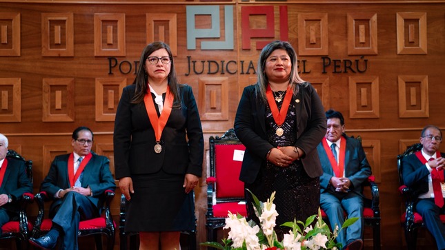 En una ceremonia cocurrida se dio inicio al Año Judicial del Bicentenario 2025