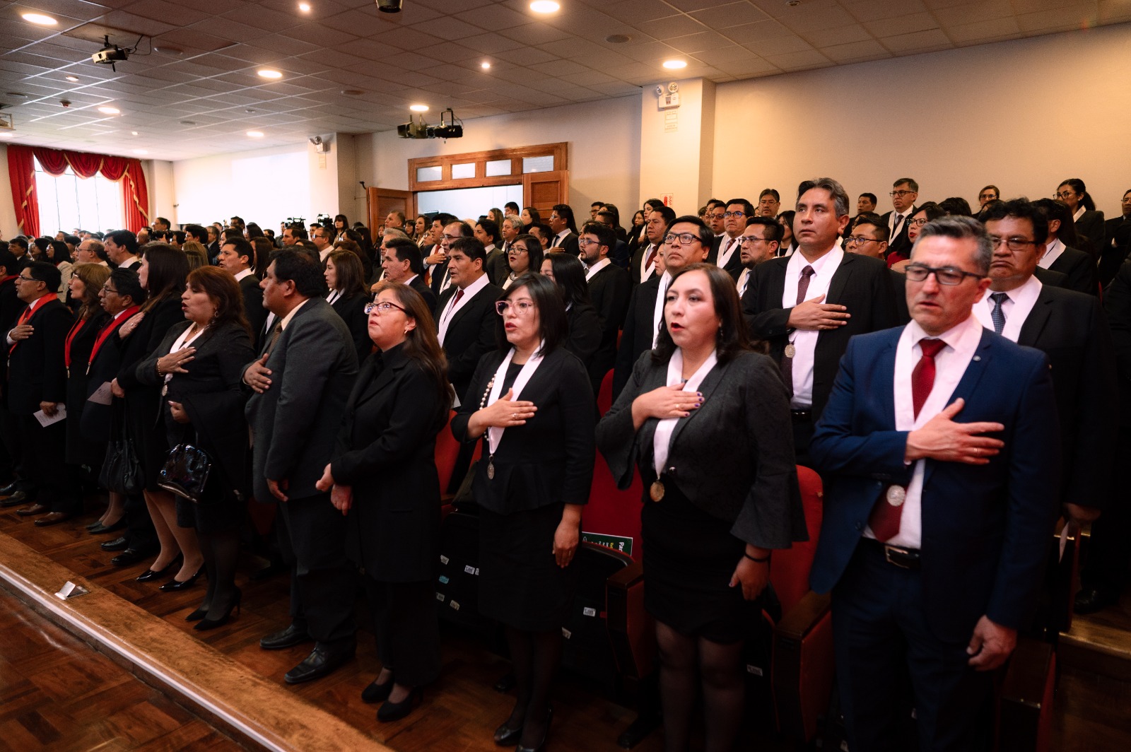 En una ceremonia cocurrida se dio inicio al Año Judicial del Bicentenario 2025