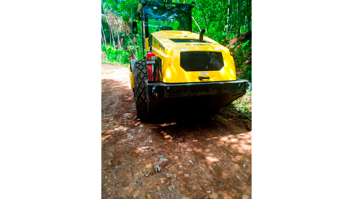 Mejoramiento de trocha carrozable en Prolg. Putumayo, sector alto Tarapotillo - Ahuashillo, parte alta de Tarapoto.