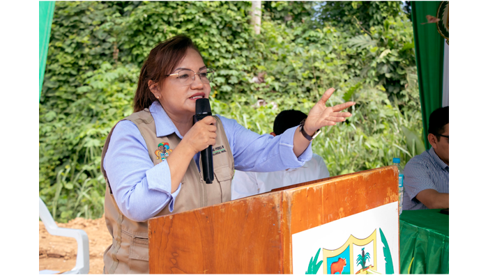 Inauguran alcantarilla de concreto armado.