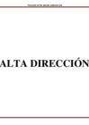 Vista preliminar de documento ALTA DIRECCIÓN