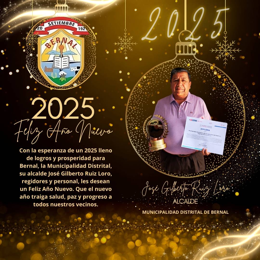 Feliz año nuevo 2025