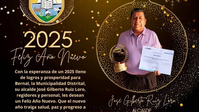 Feliz año nuevo  2025