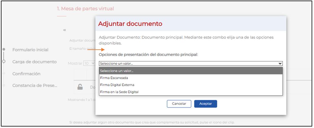 Comunicado sobre la carga de documentos a través de la Mesa de Partes Virtual del Ositrán