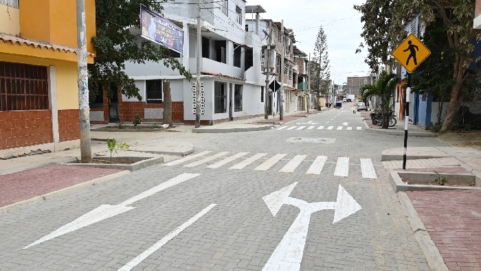 Calle renovada