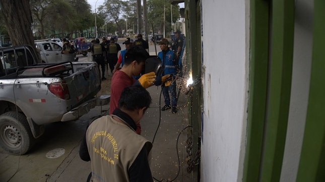 Clausura con soldadura