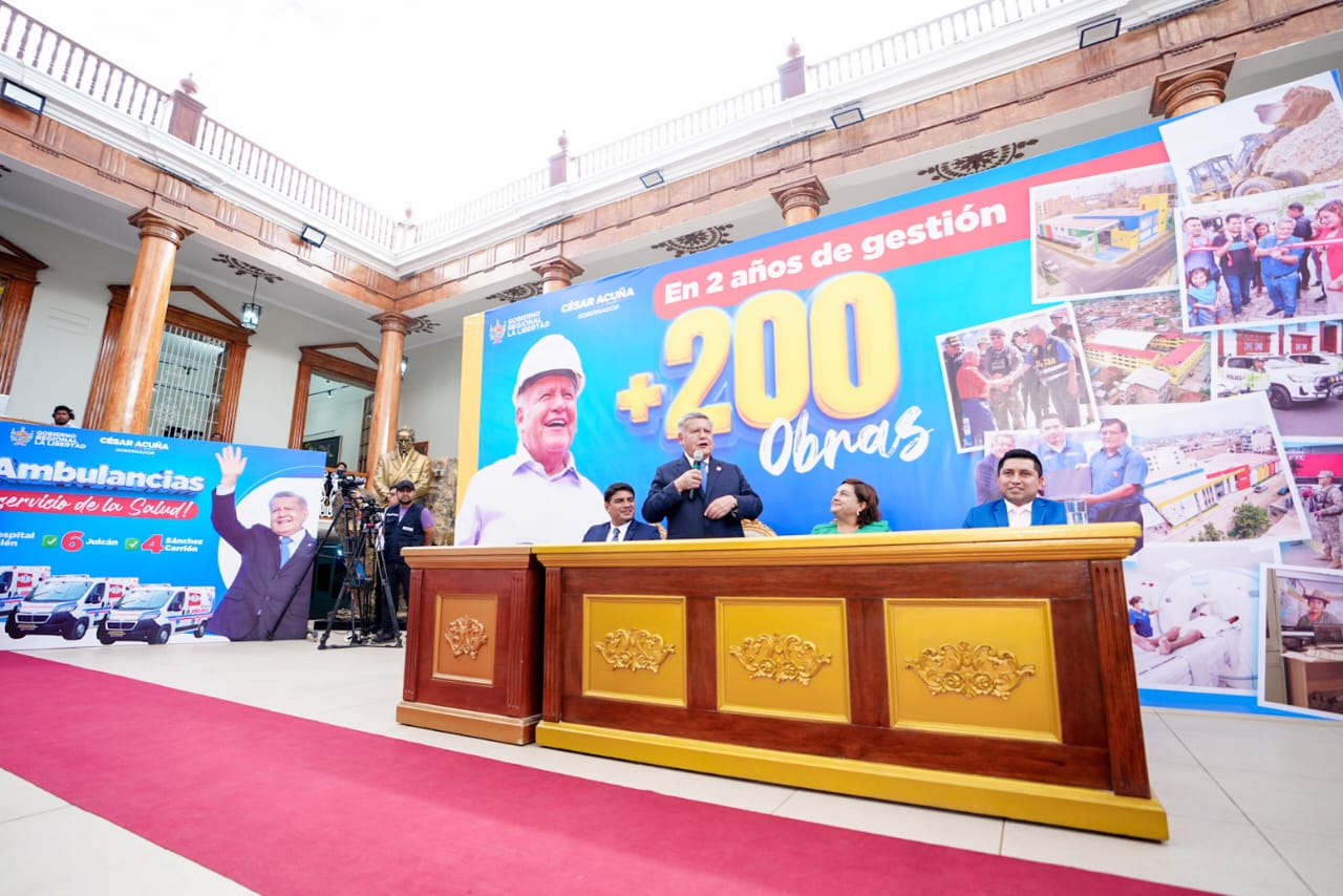 César Acuña: “Con El 95% De Ejecución Presupuestal Hemos Hecho Lo Que Ninguna Gestión Pudo"