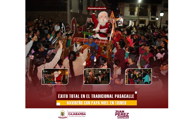 ¡Éxito total en el Tradicional Pasacalle Navideño!
