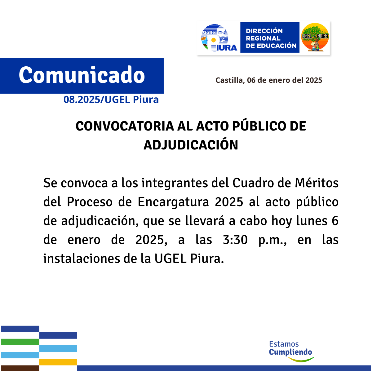 Comunicado