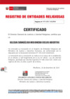 Vista preliminar de documento Certificado - Renov RD 255