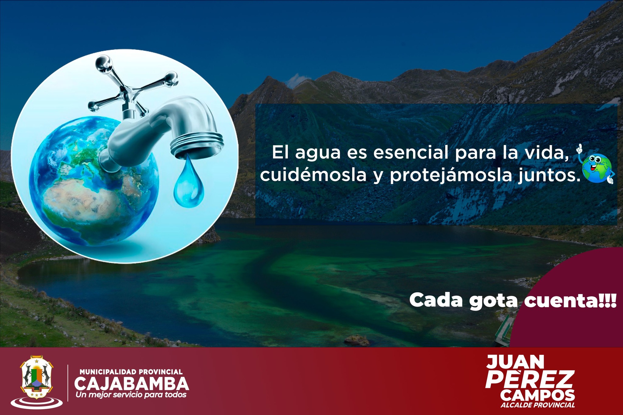 El agua es vida, cuidémosla juntos