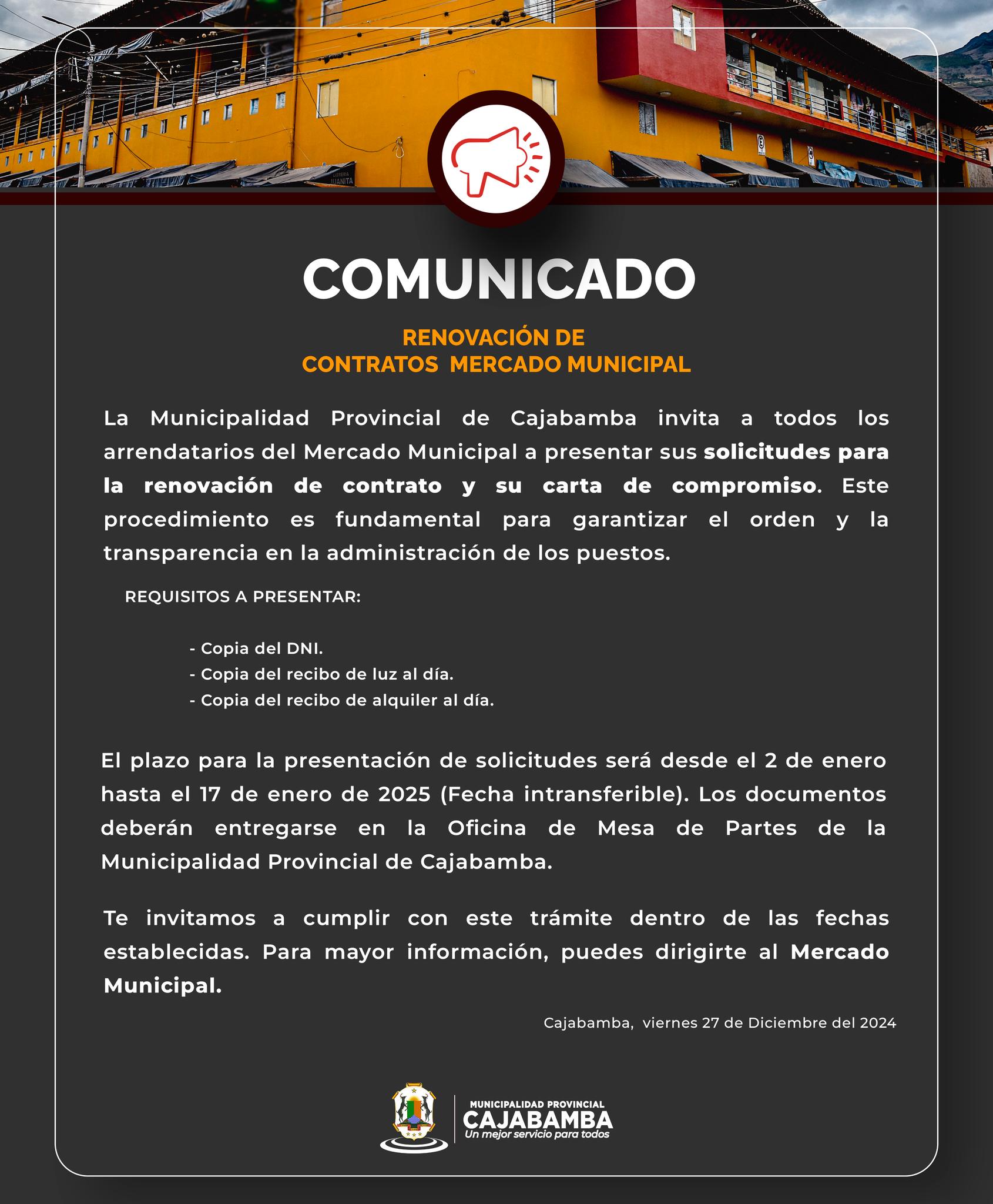Comunicado