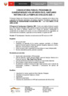 Vista preliminar de documento Convocatoria voluntariado SH de la Pampa de Ayacucho 2025-I