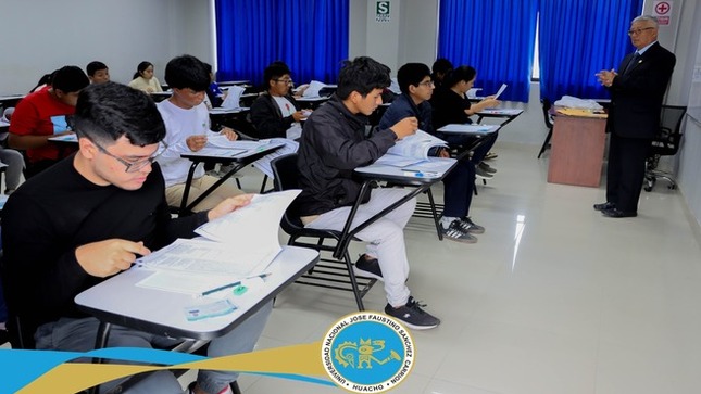 Con total normalidad se desarrolló el examen de admisión, modalidad Especial, en la Universidad Nacional José Faustino Sánchez Carrión.