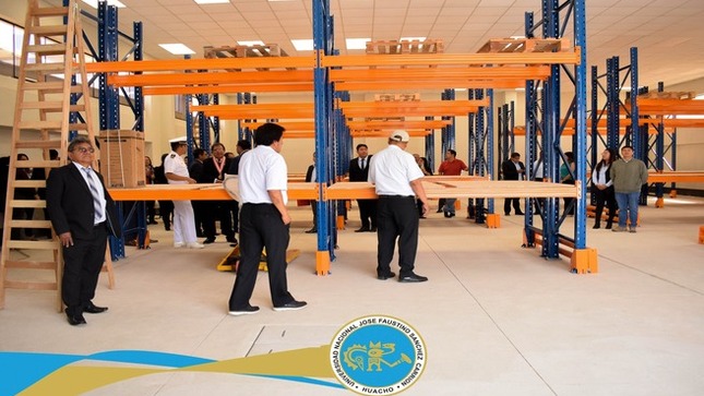 La Universidad Nacional José Faustino Sánchez Carrión inauguró su nuevo almacén central.