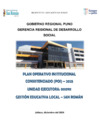 Vista preliminar de documento POI CONSISTENCIADO 2025 - UGEL SR
