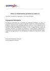 Vista preliminar de documento Presupuesto Participativo