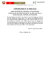 Vista preliminar de documento FORMATO DE COMUNICADO Nº 01