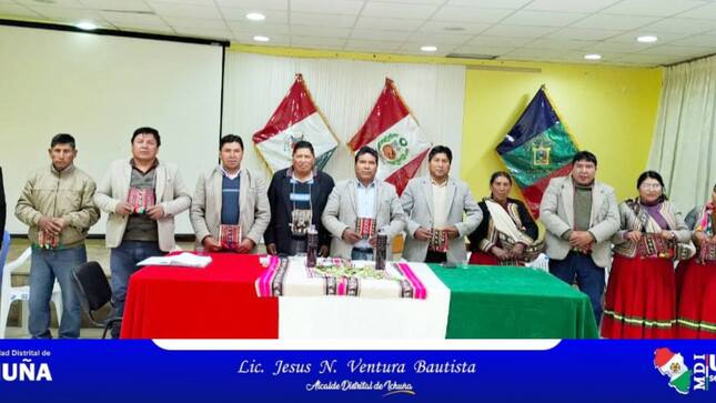 Nuevos HUARAYOQ del Distrito Reciben "Instrucción" de parte de las Autoridades