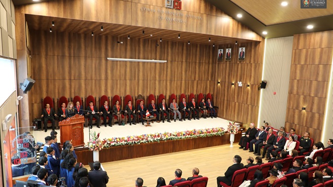 UNSCH participa en la ceremonia de apertura del Año Judicial 2025