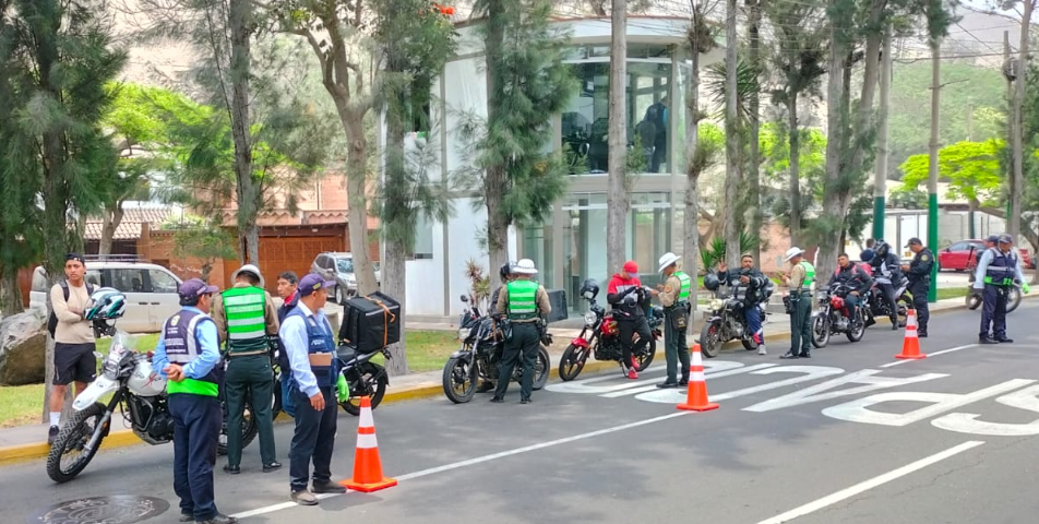 Municipalidad de La Molina supera los 1700 operativos de fiscalización de transporte en 2024