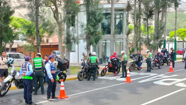 Municipalidad de La Molina supera los 1700 operativos de fiscalización de transporte en 2024