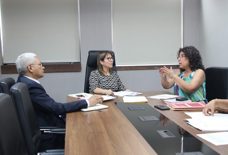 Dra. Miluska Cano López presidió la reunión con los integrantes del Equipo Técnico Distrital de Implementación del Código Procesal Penal