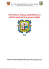 Vista preliminar de documento Plan Anual de Trabajo Archivístico de la Municipalidad Distrital de Vista Alegre 2025