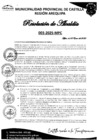 Vista preliminar de documento RA 003-2025-MPC