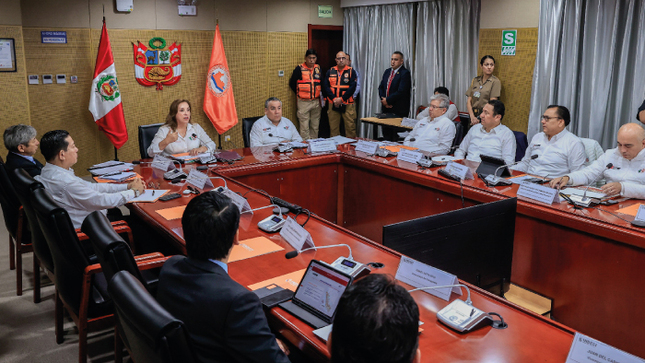 Presidenta Boluarte: Como Gobierno trabajamos con prevención ante lluvias y tenemos la logística para atender emergencias
