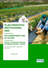 Vista preliminar de documento INFORME POI CONSISTENTE PIA 2025 PLIEGO SENASA