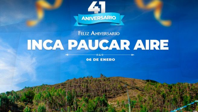 Archivo imagen de Aniversario Comunidad Campesina de Inca Paucar Aire