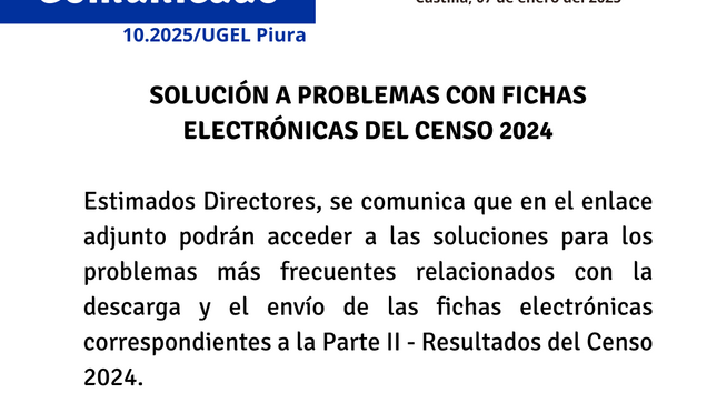 Comunicado