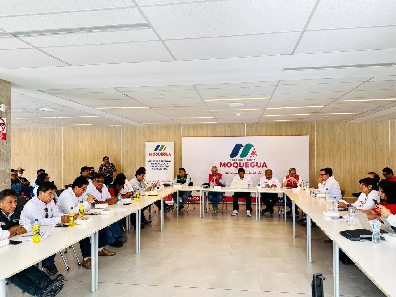 Autoridades de Ilo participaron de la XV sesión para abordar problemática hídrica en la región Moquegua