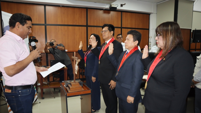 Presidente de la Corte Superior de Piura se integra al Comité Regional de Seguridad Ciudadana de Piura