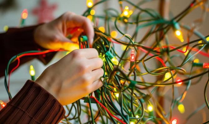 Seguridad eléctrica en Navidad