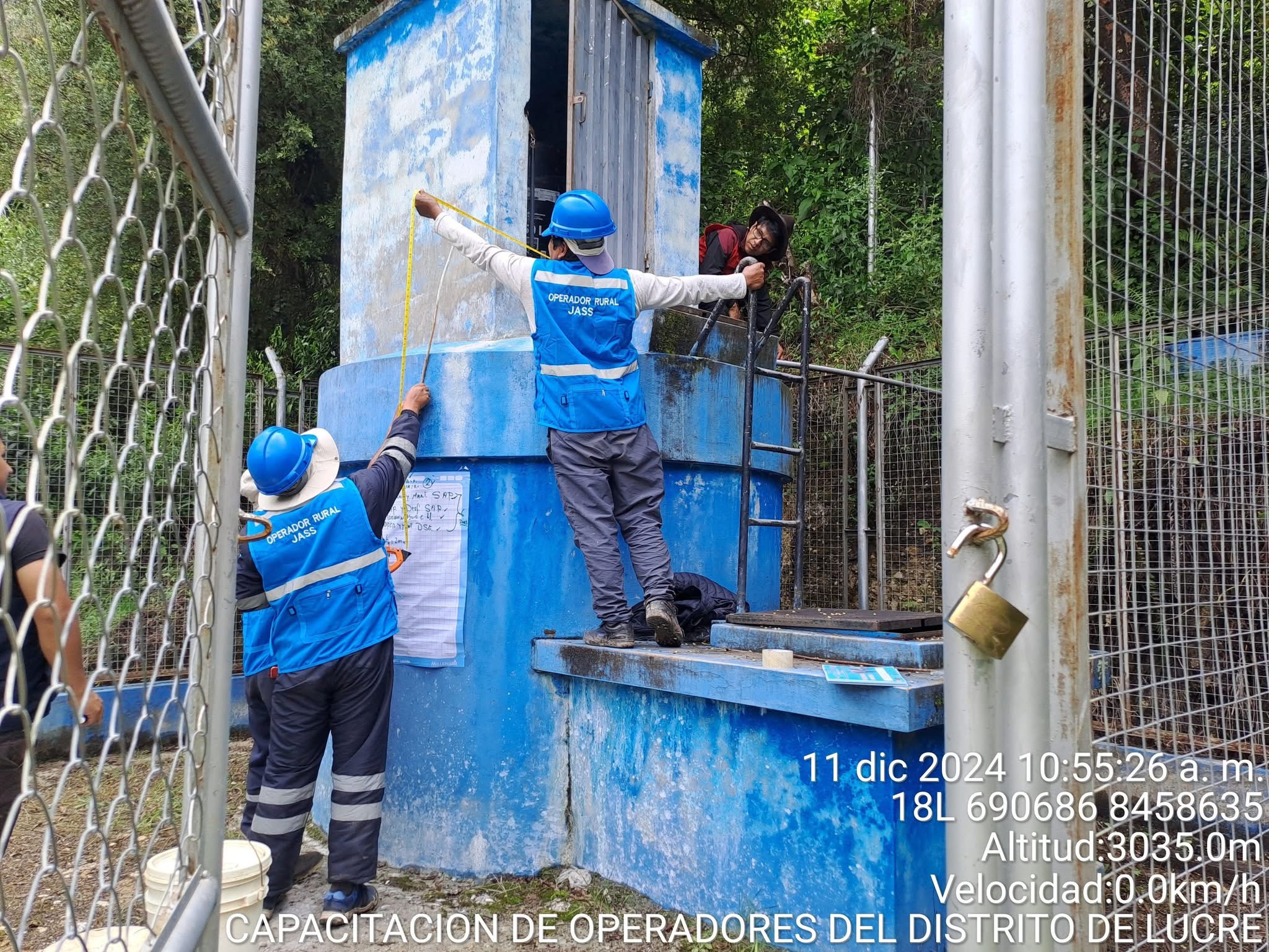 Capacitación a operadores