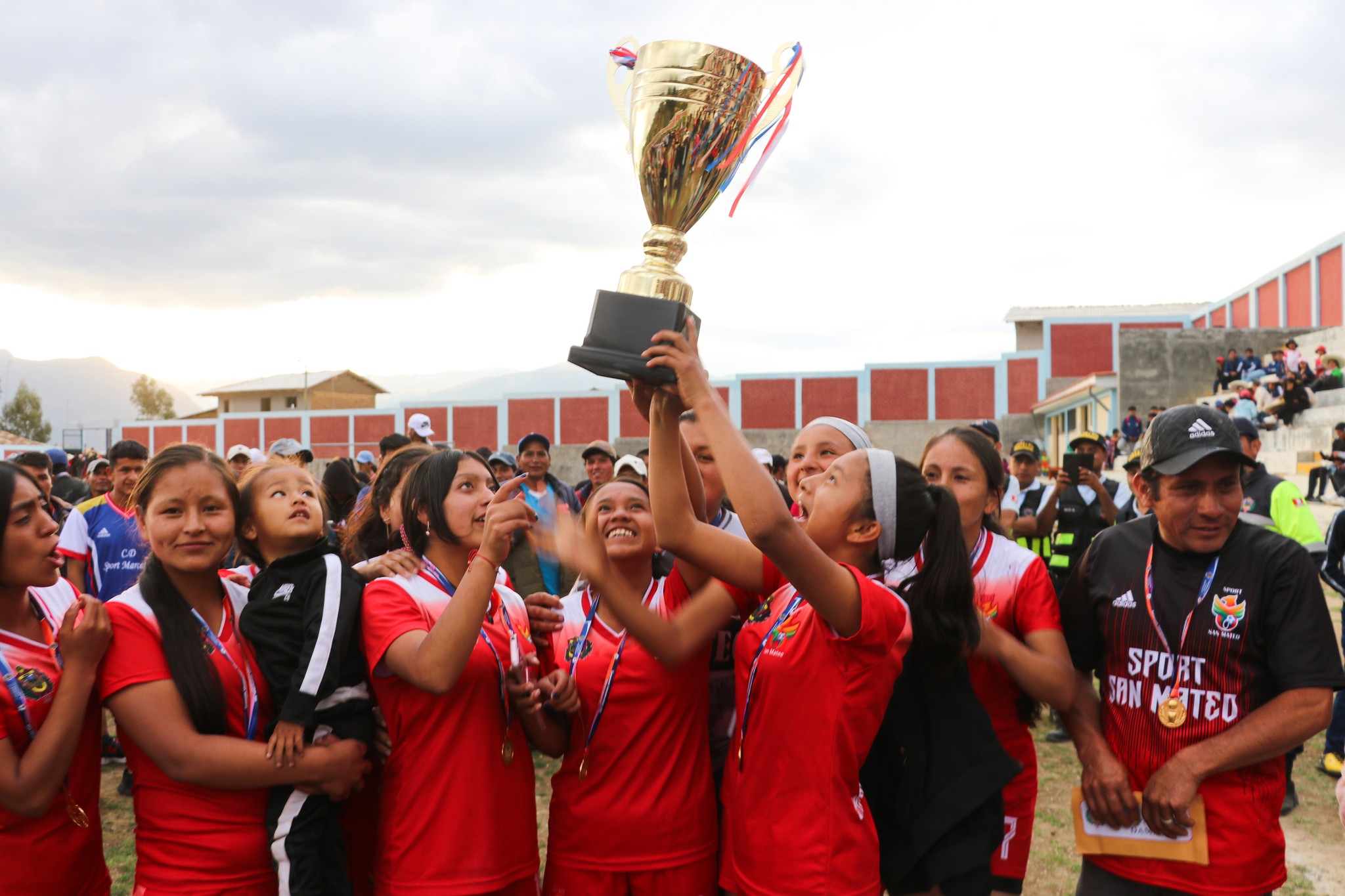 Sport San Mateo Campeón Distrital del Fútbol Femenino Sartimbamba 2024