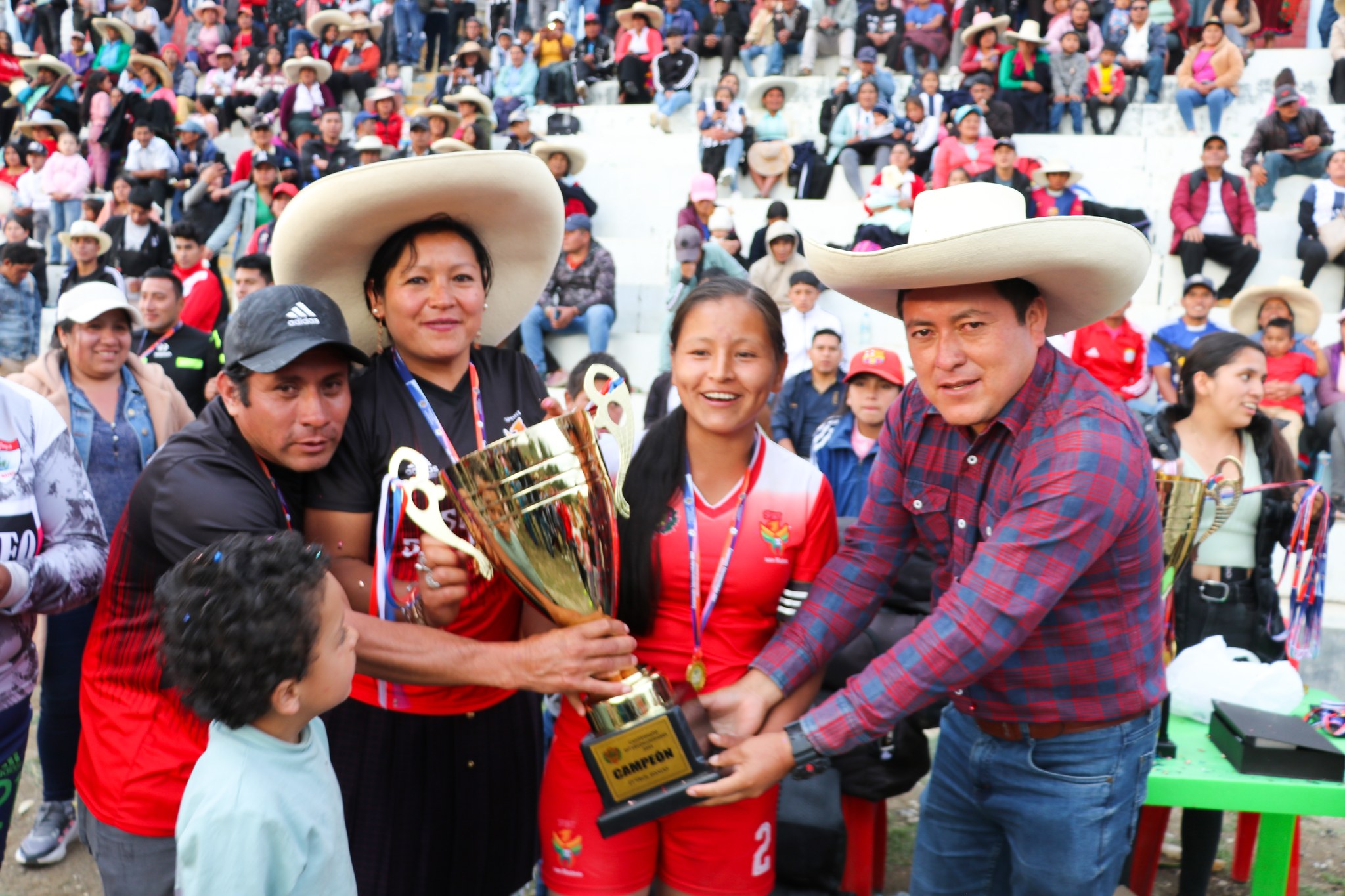 Sport San Mateo Campeón Distrital del Fútbol Femenino Sartimbamba 2024