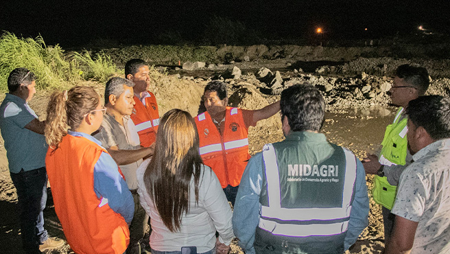 Alcalde De Huarmey Lidera Equipo De Trabajo De La Plataforma De Defensa Civil