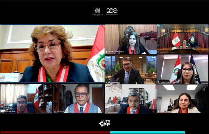 Presidenta de la UETI-CPP busca fortalecer la productividad de los Módulos Penales de las Cortes Superiores de Justicia