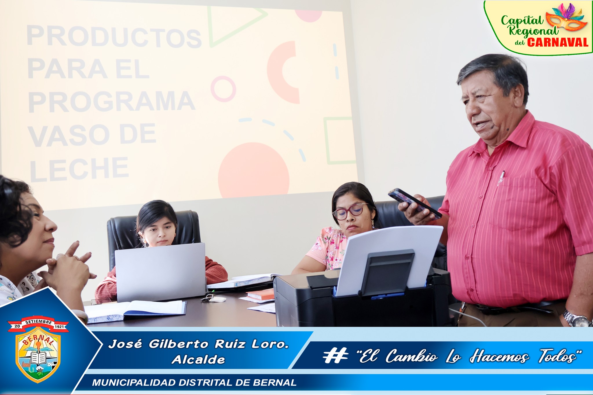 Reunión del Comité de Administración del Programa Vaso de Leche