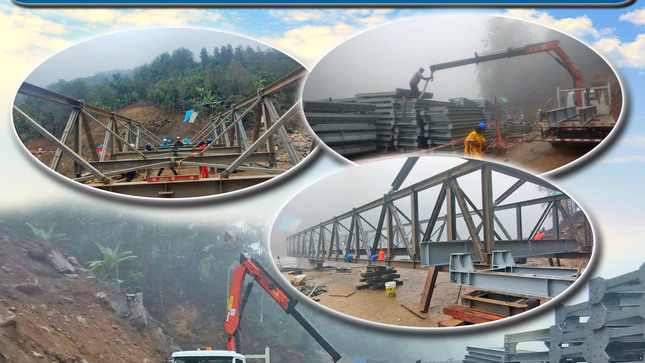 INSTALACIÓN DE PUENTE MODULAR quebrada Chorro Blanco - Pusmalca