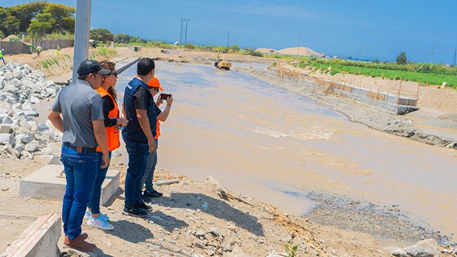 Monitoreando el estado situacional del río Huarmey
