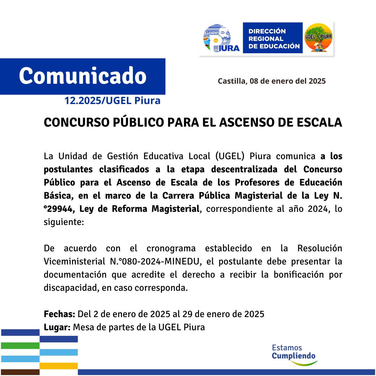 Comunicado